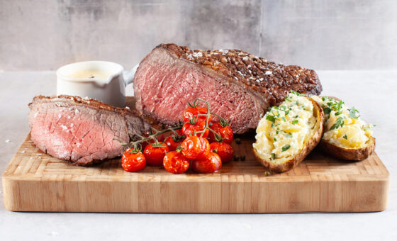 Rosastegt kalveculotte