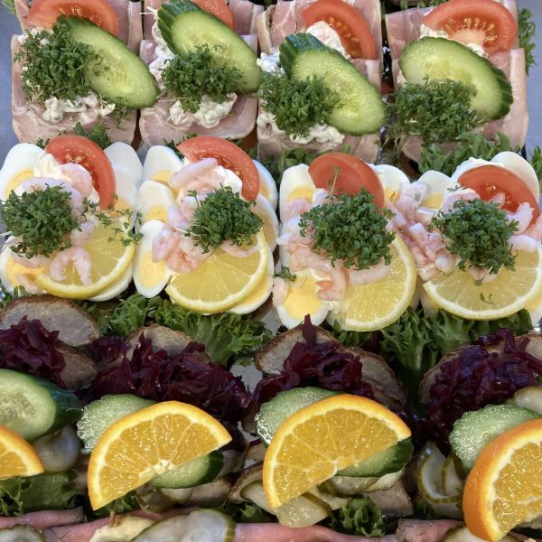 slagter smørrebrød flot håndmad.