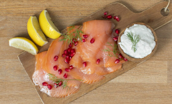 Kold røget færøsk laks