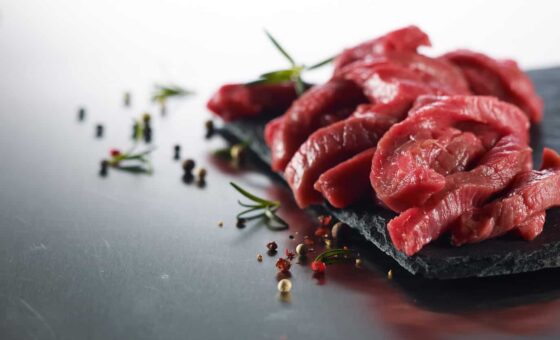 Boef stroganoff Oksekød i tern