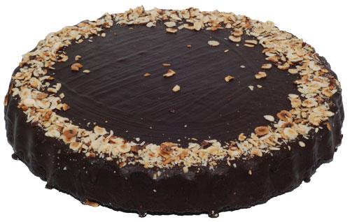 Chokoladetærte Med Hasselnød