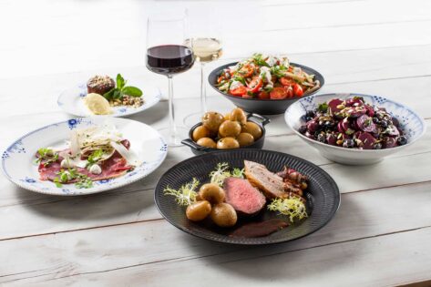 Konfirmationmenu samlet u pynt 1