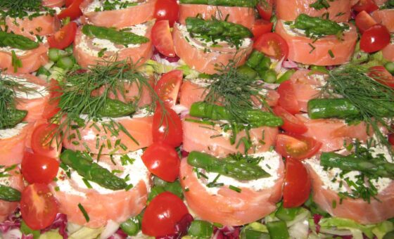 Røget Lakse Roulade 1