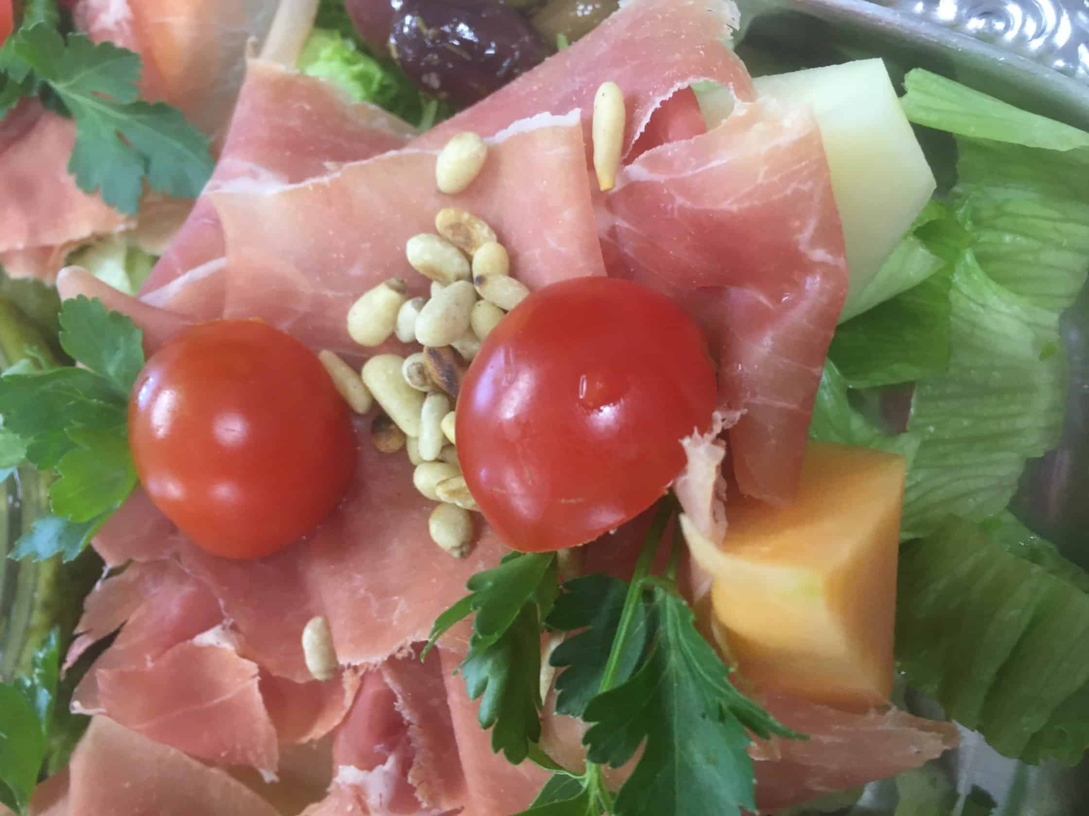 serrano skinke med frisk melon
